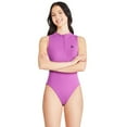 thumbnail image 1 of Reebok High Neck Zip Up One Piece, 1 of 1