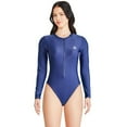 thumbnail image 1 of Reebok Long Sleeve Zip Up One Piece, 1 of 1