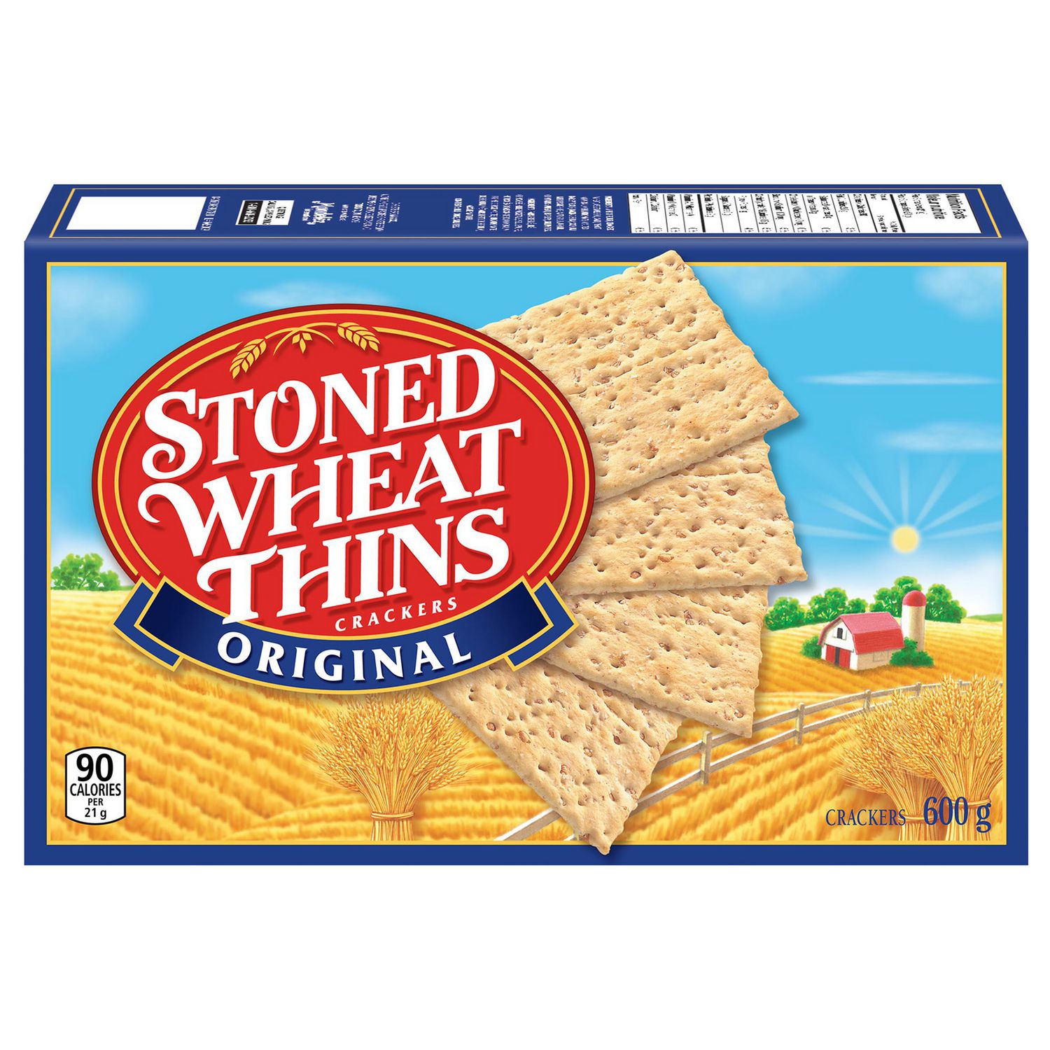 STONED WHEAT THINS Original Crackers 600 G Walmart Canada