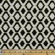 Tissu au mètre en coton Fabric Creations à motif d'ornement noir et doré – image 1 sur 1