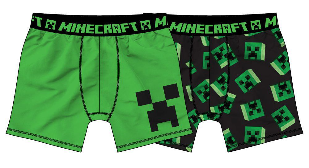 Minecraft Boys 2-PacK Minec Boxer 