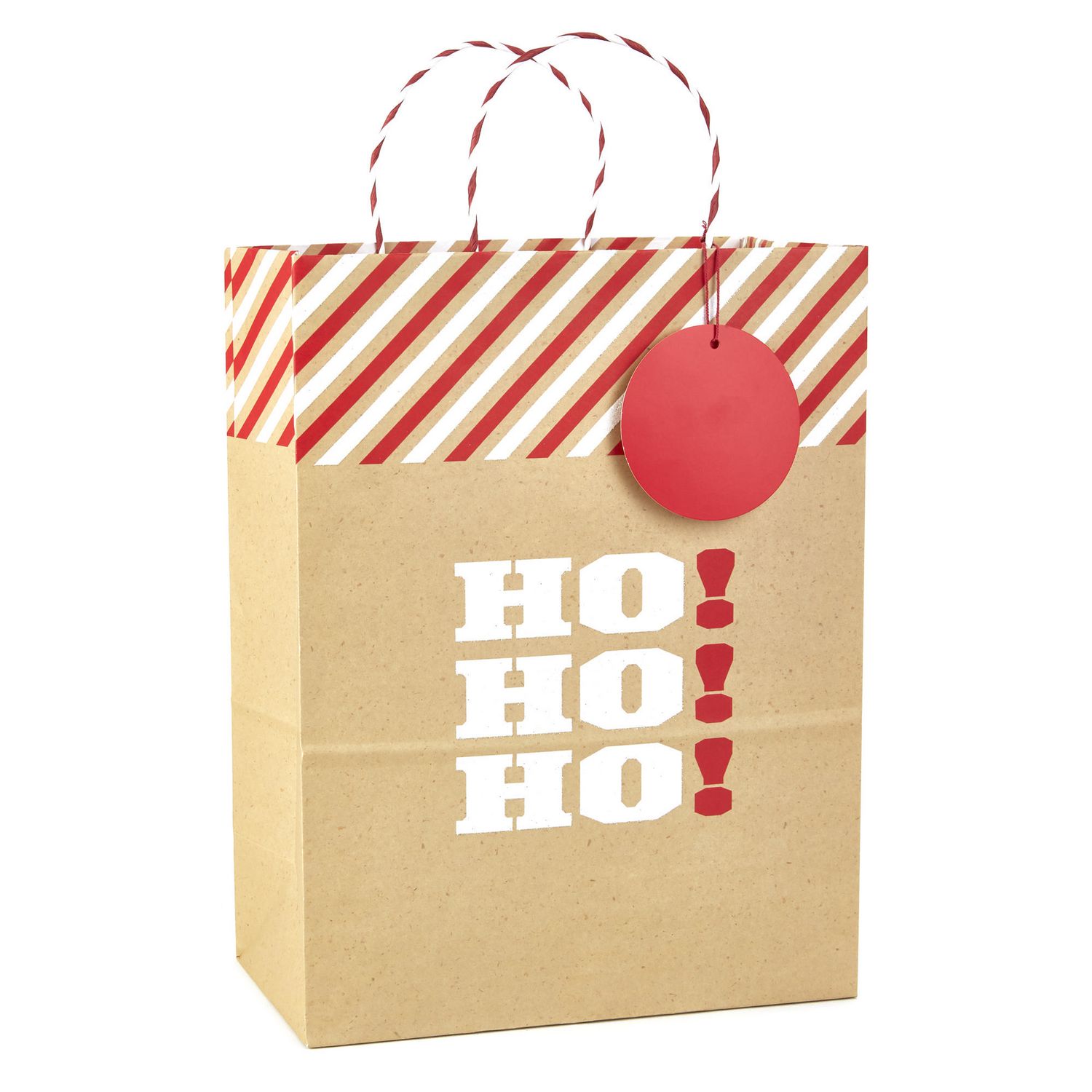 Download Image Arts Ho Ho Ho Kraft Paper Large Christmas Gift Bag 13 Walmart Canada Yellowimages Mockups