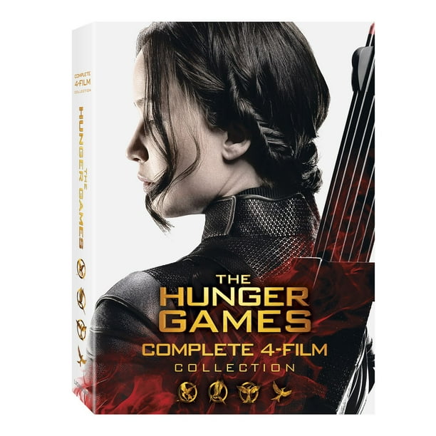 Collection complète de 4 films The Hunger Games (DVD)