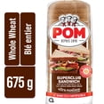 thumbnail image 2 of POM® Superclub Sandwich 100% Whole Grain Wheat Sliced Bread, 2 of 5