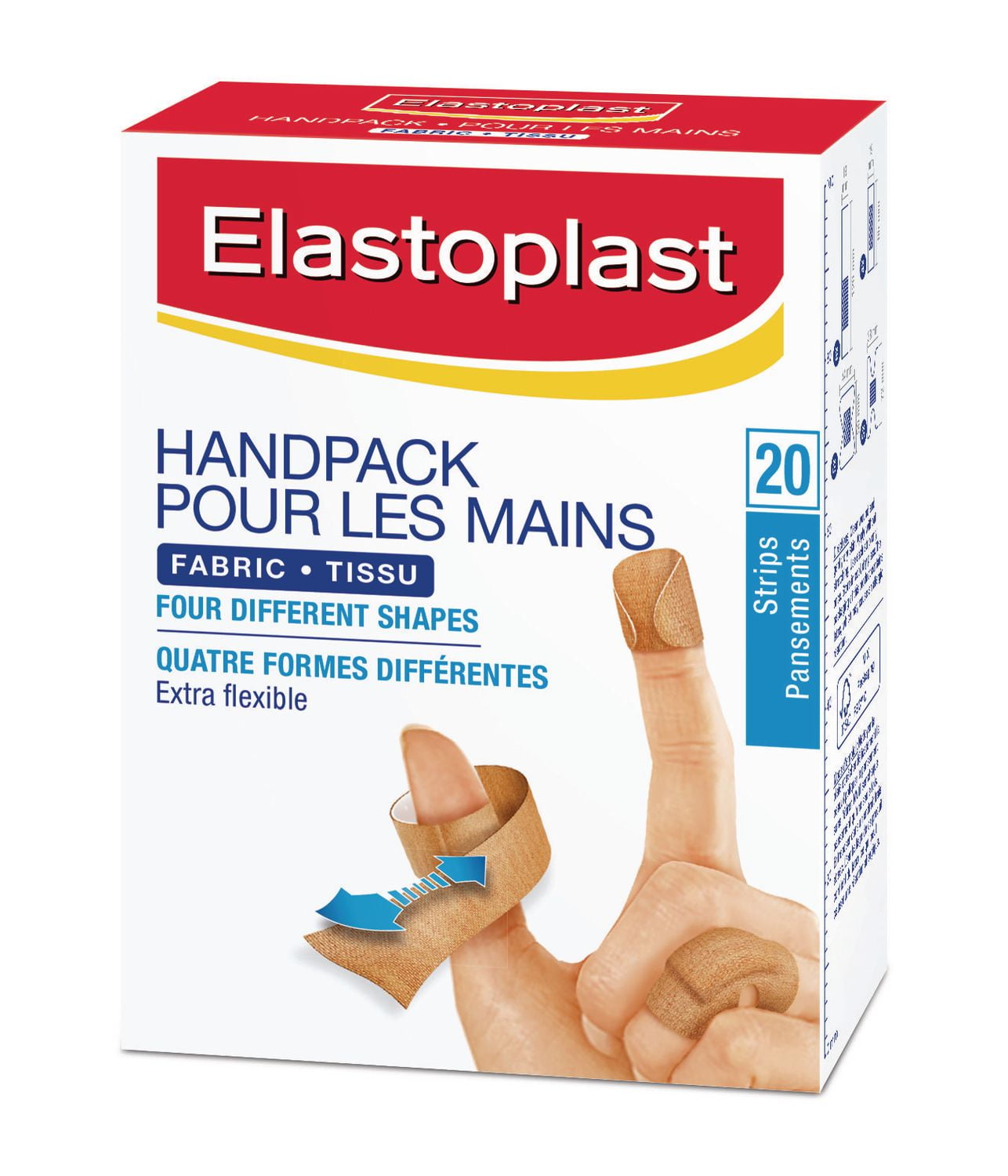 Elastoplast Fabric Bandage, Handpack | Walmart Canada