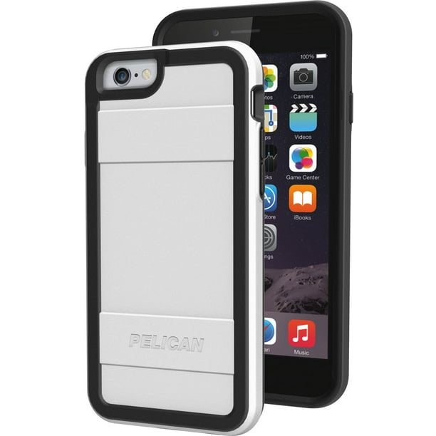 Étui Protector de Pelican pour iPhone 6/6s Blanc/Noir