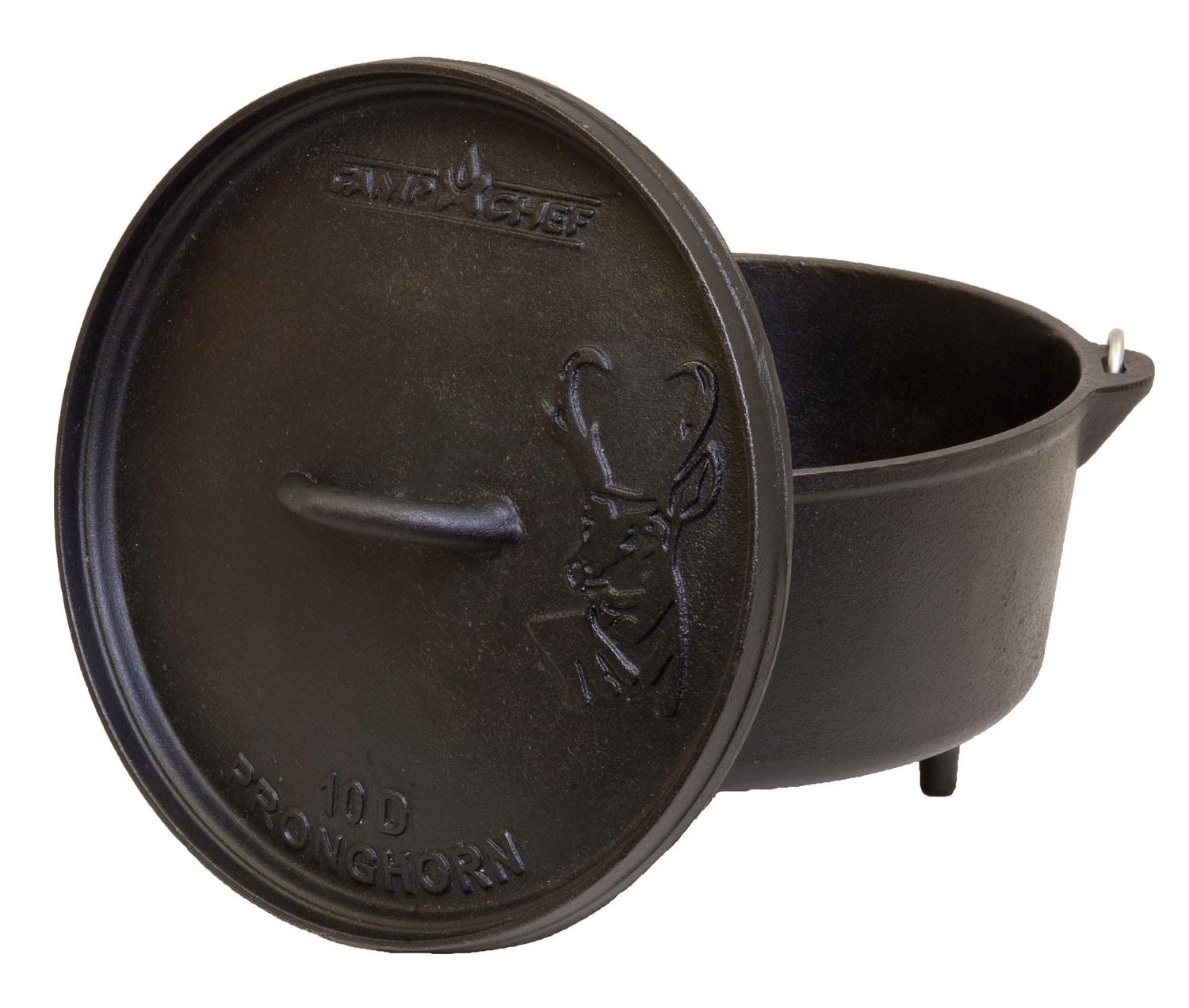 Camp Chef 10" Cast Iron Classic Deep Dutch Oven Walmart Canada