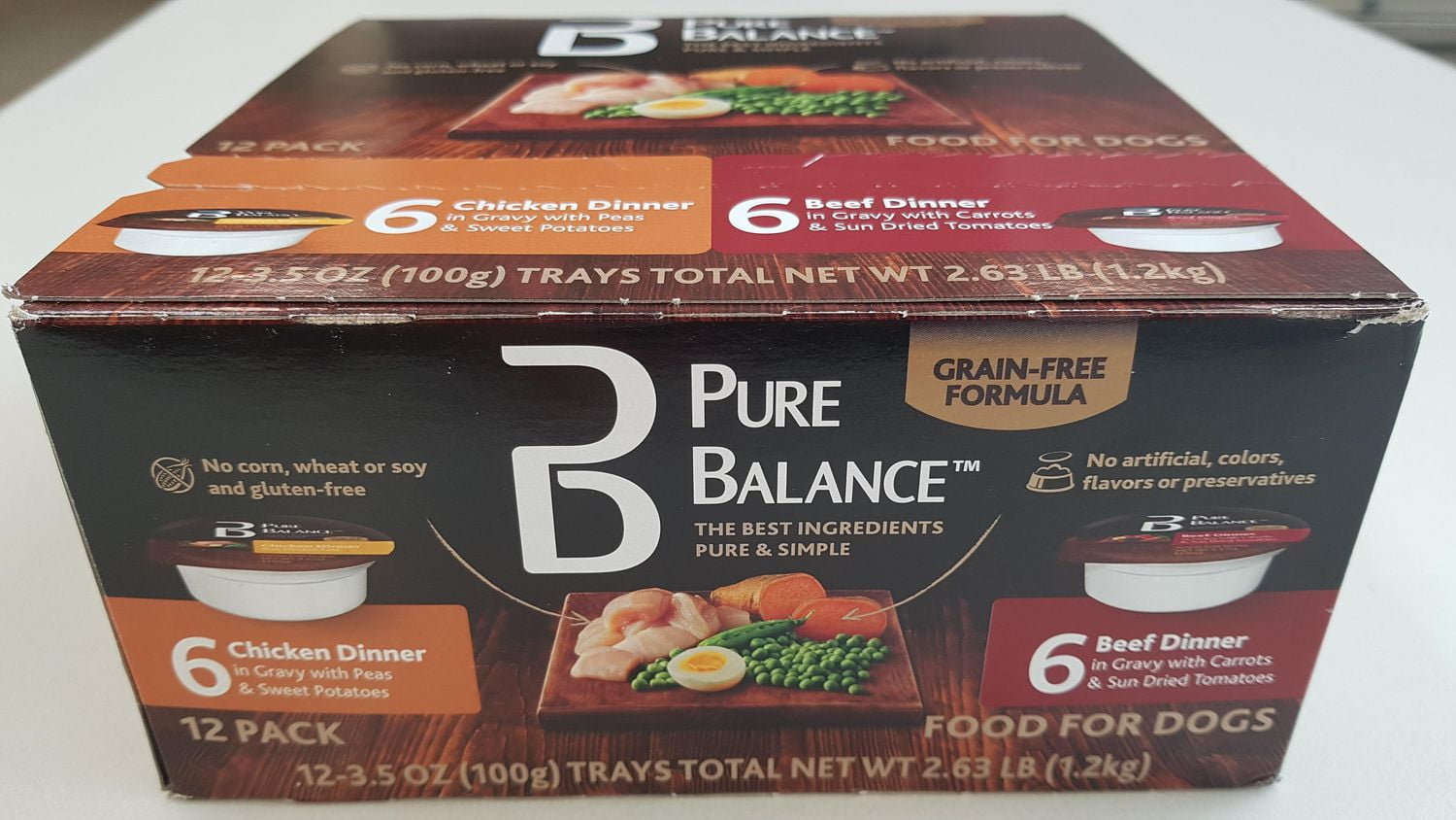 Pure Balance Chicken Beef Wet Dog Food Walmart