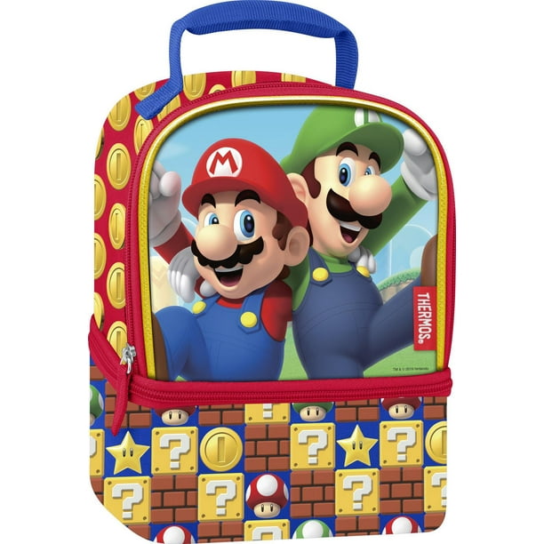 Super Mario Brothers Retro Video Game Insulated Lunchbox : Target