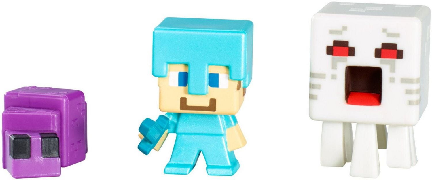 Minecraft Collectible Figures Set L (3-Pack), Series 3 | Walmart Canada