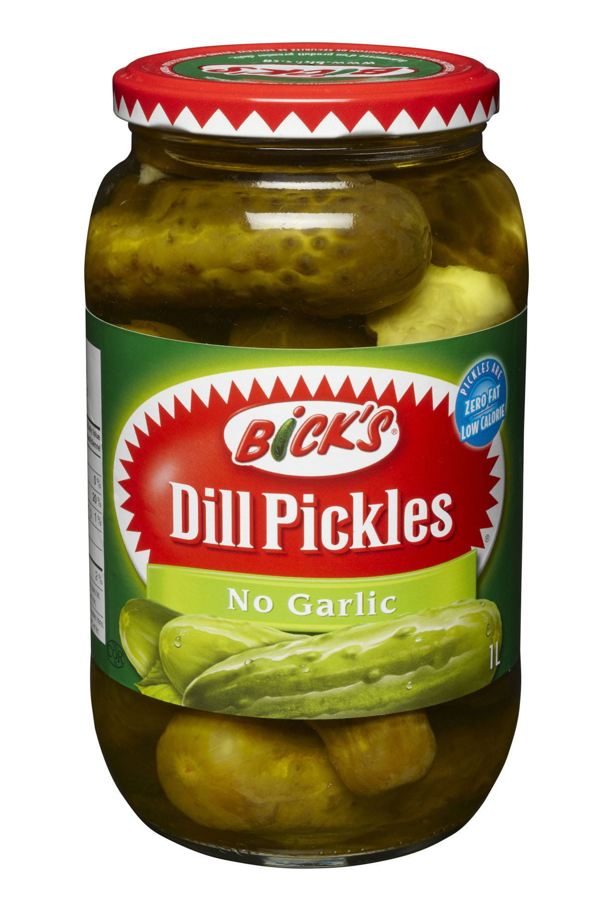 Bick’s No Garlic Dill Pickles (1L) Walmart Canada