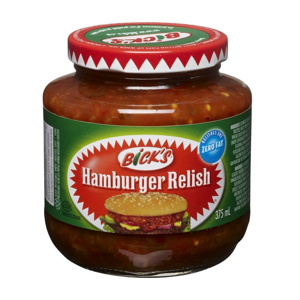 Bick’s® Hamburger Relish Bick’s® Hamburger Relish 375 Ml Walmart Ca