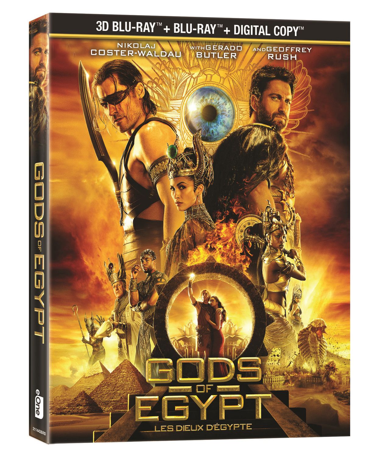 Gods Of Egypt 3d Blu Ray Blu Ray Digital Copy Walmart Canada