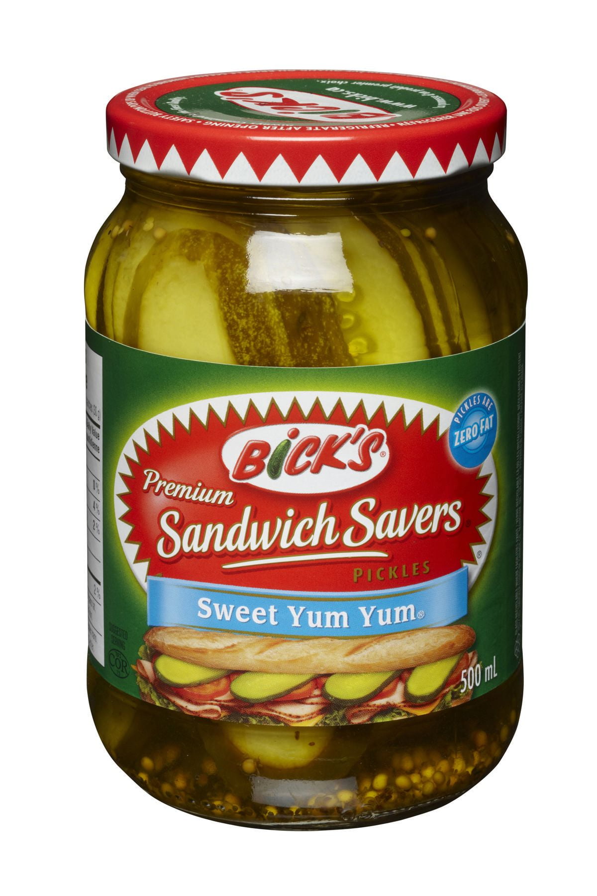 Bick S Sandwich Savers Yum Yum Sweet Pickles 500ml Walmart Canada