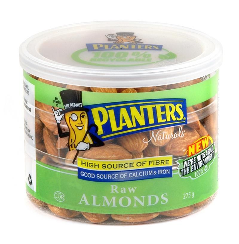 Planters Raw Almonds Walmart Canada