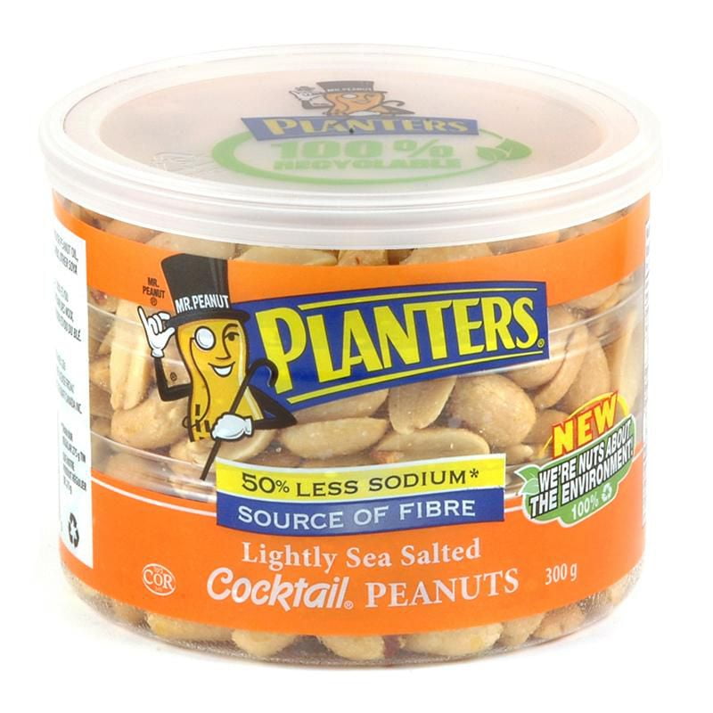 Planters Lightly Sea Salted Cocktail Peanuts Walmart Canada