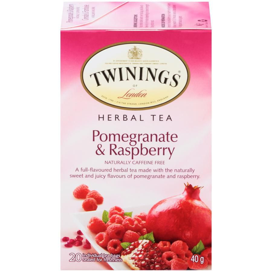 Twinings Pomegranate Raspberry Herbal Tea Walmart Canada