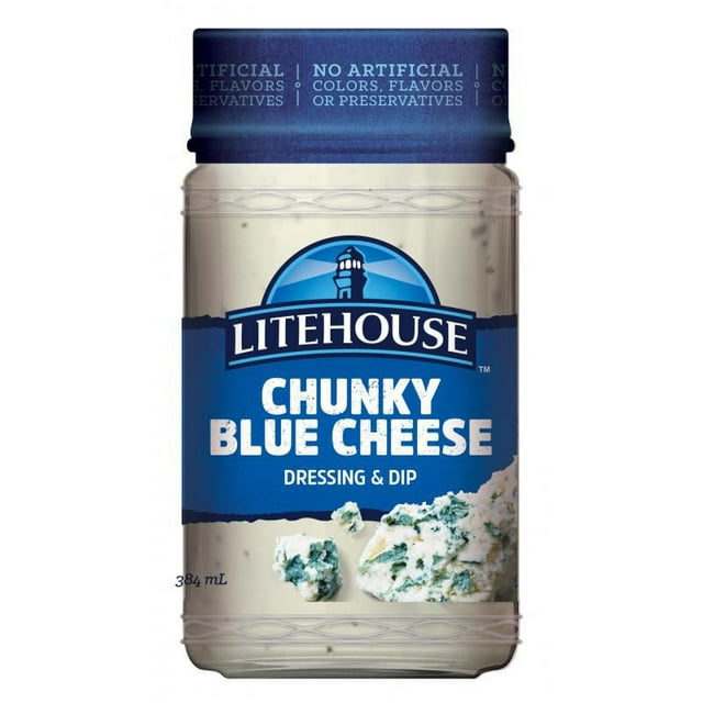 Litehouse Chunky Blue Cheese Dressing and Dip, 384 mL