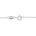 thumbnail image 3 of Quintessential Sterling Silver Dancing Stone Cross Pendant on 18" chain, 3 of 4