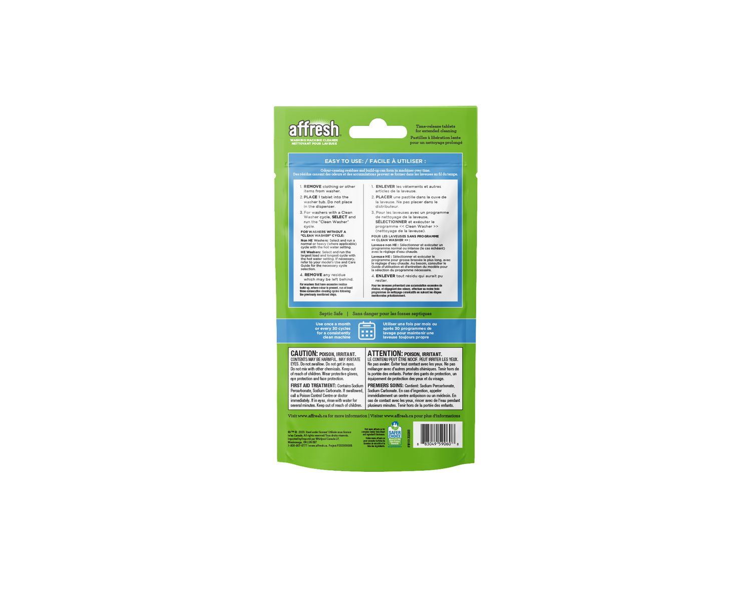 Affresh® Washing Machine Cleaner, 3 Tablets