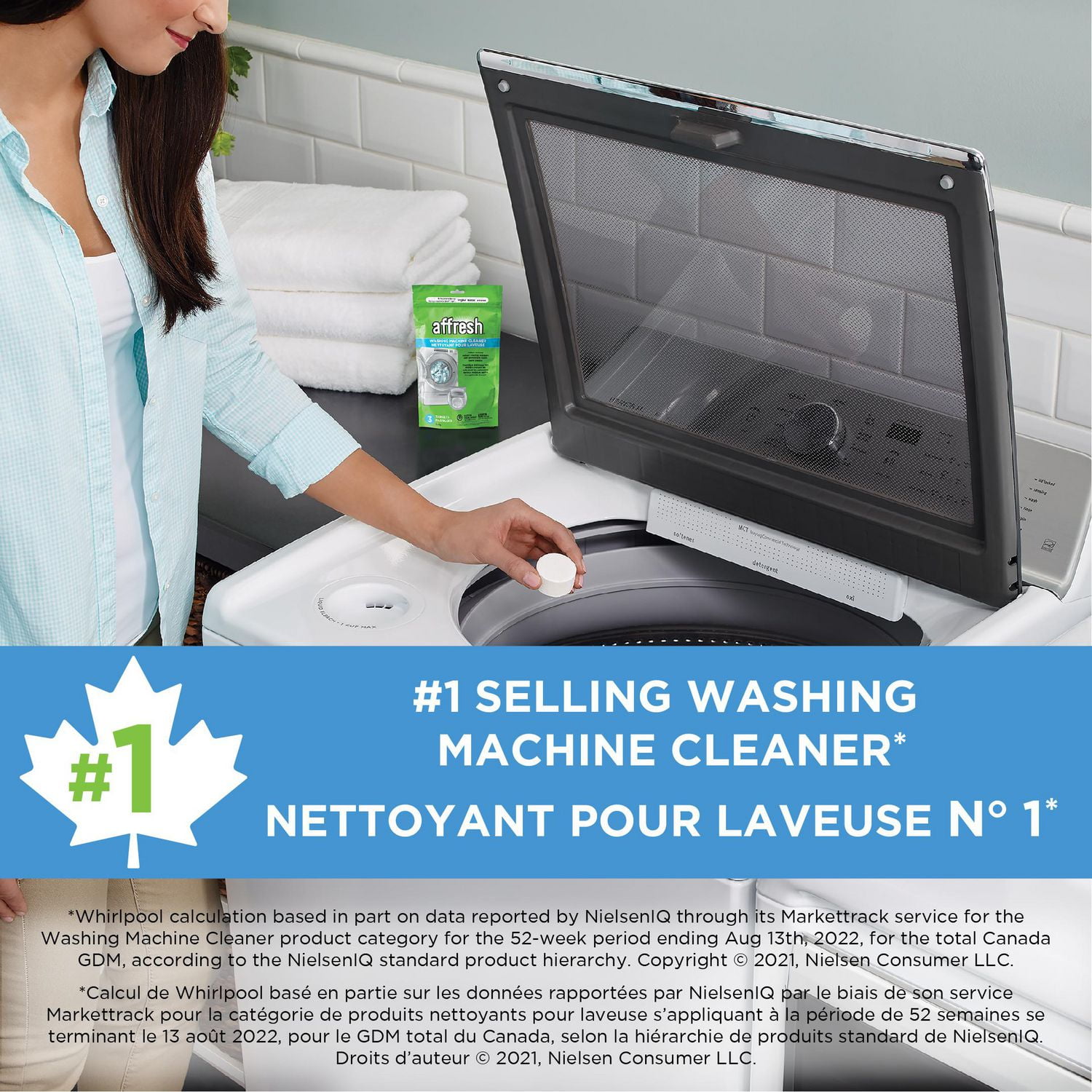 Affresh® Washing Machine Cleaner, 3 Tablets
