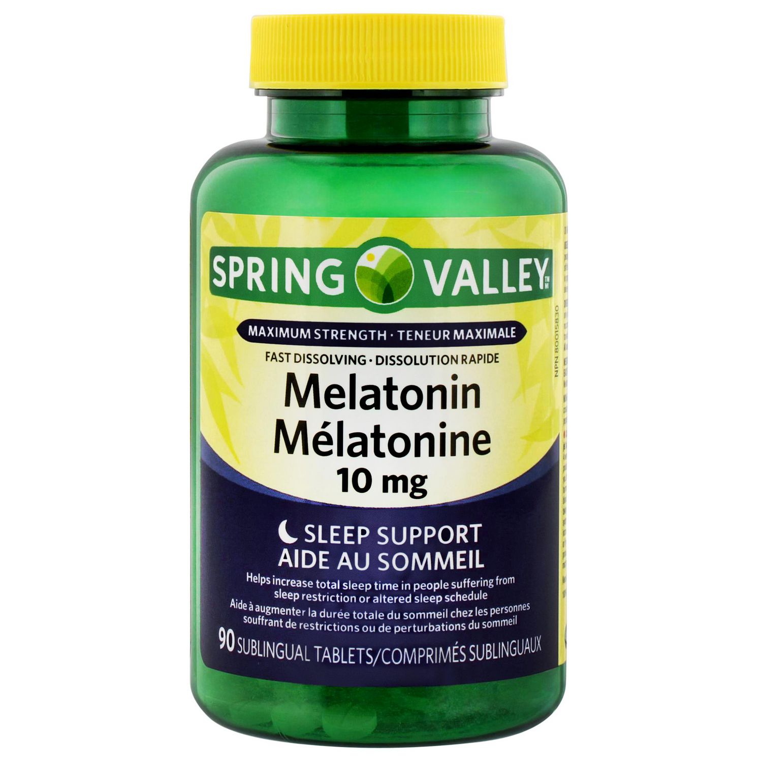 Spring Valley Mélatonine 10mg