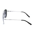 thumbnail image 3 of George Men's Polarized Silver Aviator Sunglasses, 3 of 3