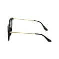 thumbnail image 3 of Time & Tru Ladies Black Round Sunglasses, 3 of 3