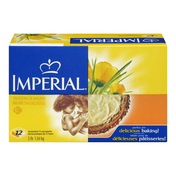 Margarine à l'huile végétale d'Imperial