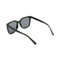 thumbnail image 4 of Time & Tru Women's Black Square Sunglasses, 4 of 5