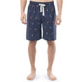 thumbnail image 1 of IZOD Men's Printed Cotton Sleep Shorts, Blue Anchors Away, 1 of 7