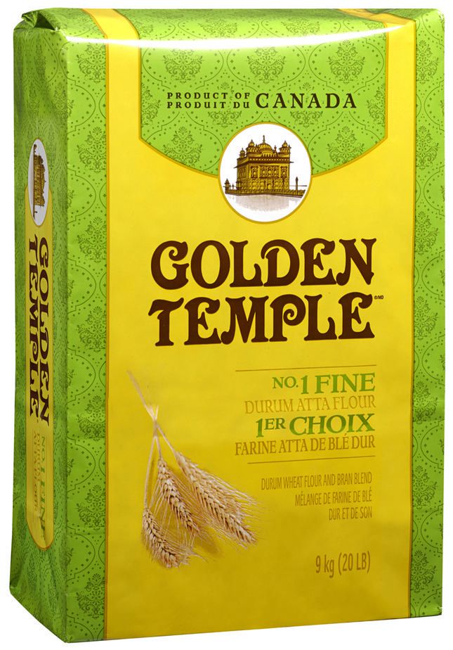 Golden Temple No 1 Fine Durum Atta Flour Blend 9kg Walmart Canada