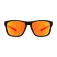 thumbnail image 2 of Lunettes de soleil carrées noires et rouges Athletic Works, 2 of 3