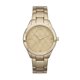 Fashion Watches Montre dorée à cadran matelassé avec détails argentés pour femmes – image 1 sur 1