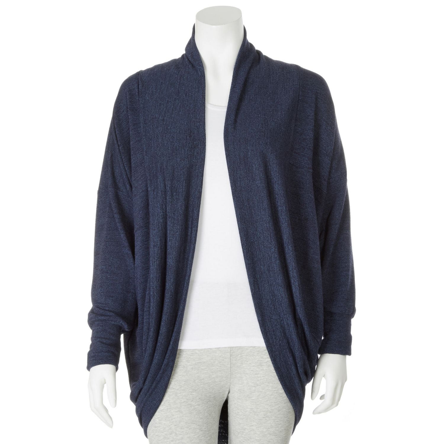 danskin open front cardigan