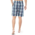 thumbnail image 3 of Men's Lightweight Relaxed Fit Sleep Shorts, Medieval Blue, 3 of 7