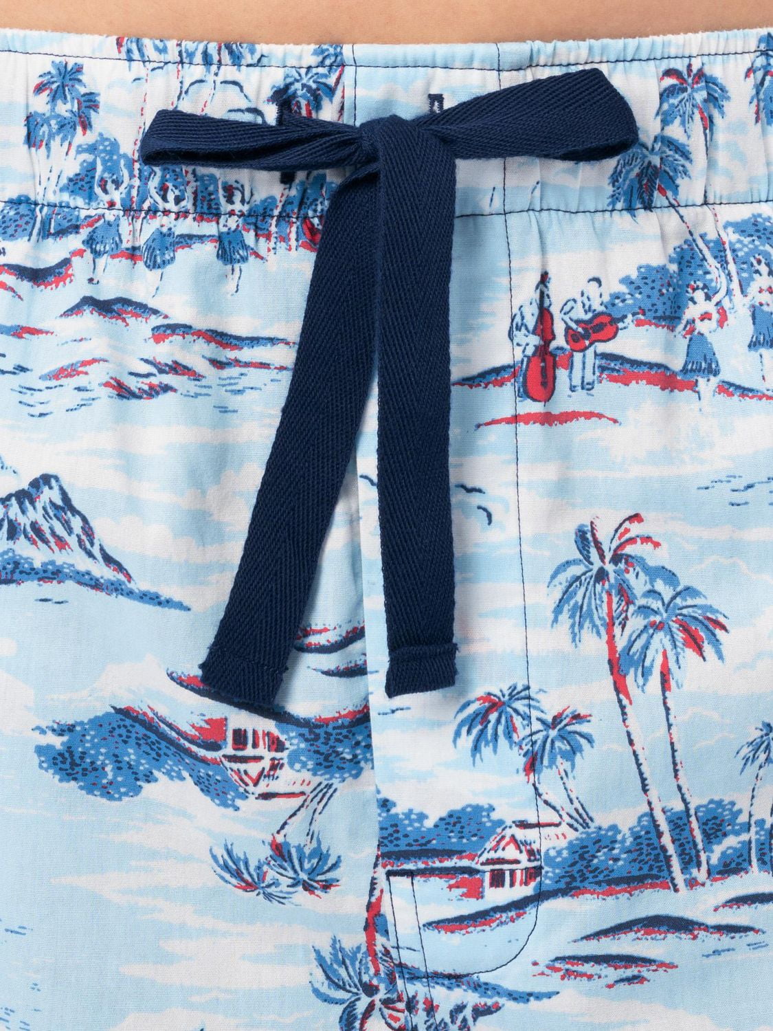 IZOD Men's Printed Cotton Sleep Shorts