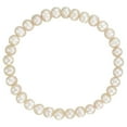 thumbnail image 1 of Bracelet de perles de pomme de terre blanches 5" 5 mm par excellence, 1 of 2