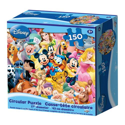 Casse-tête circulaire 150 pièces - Les amis de Disney