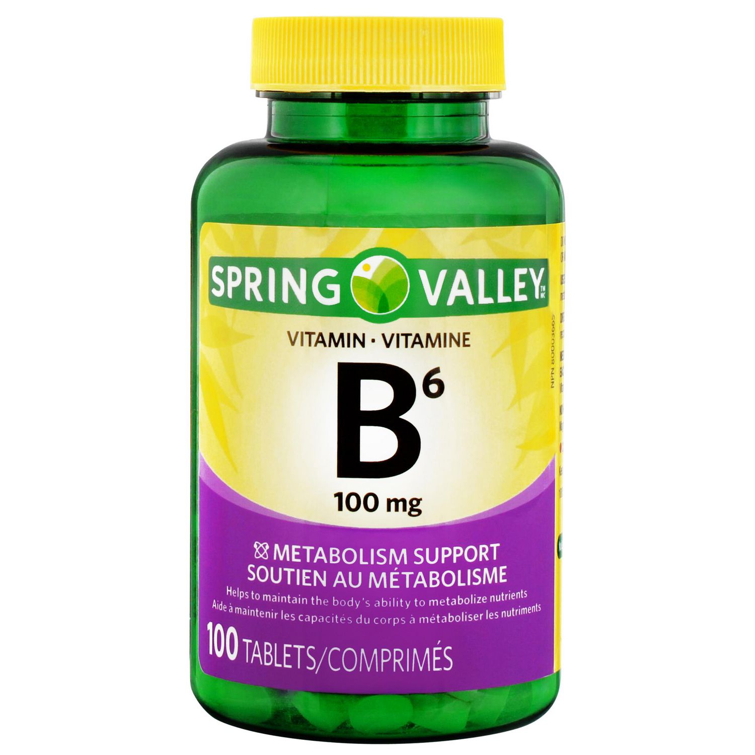 Spring Valley Vitamin B6 100mg
