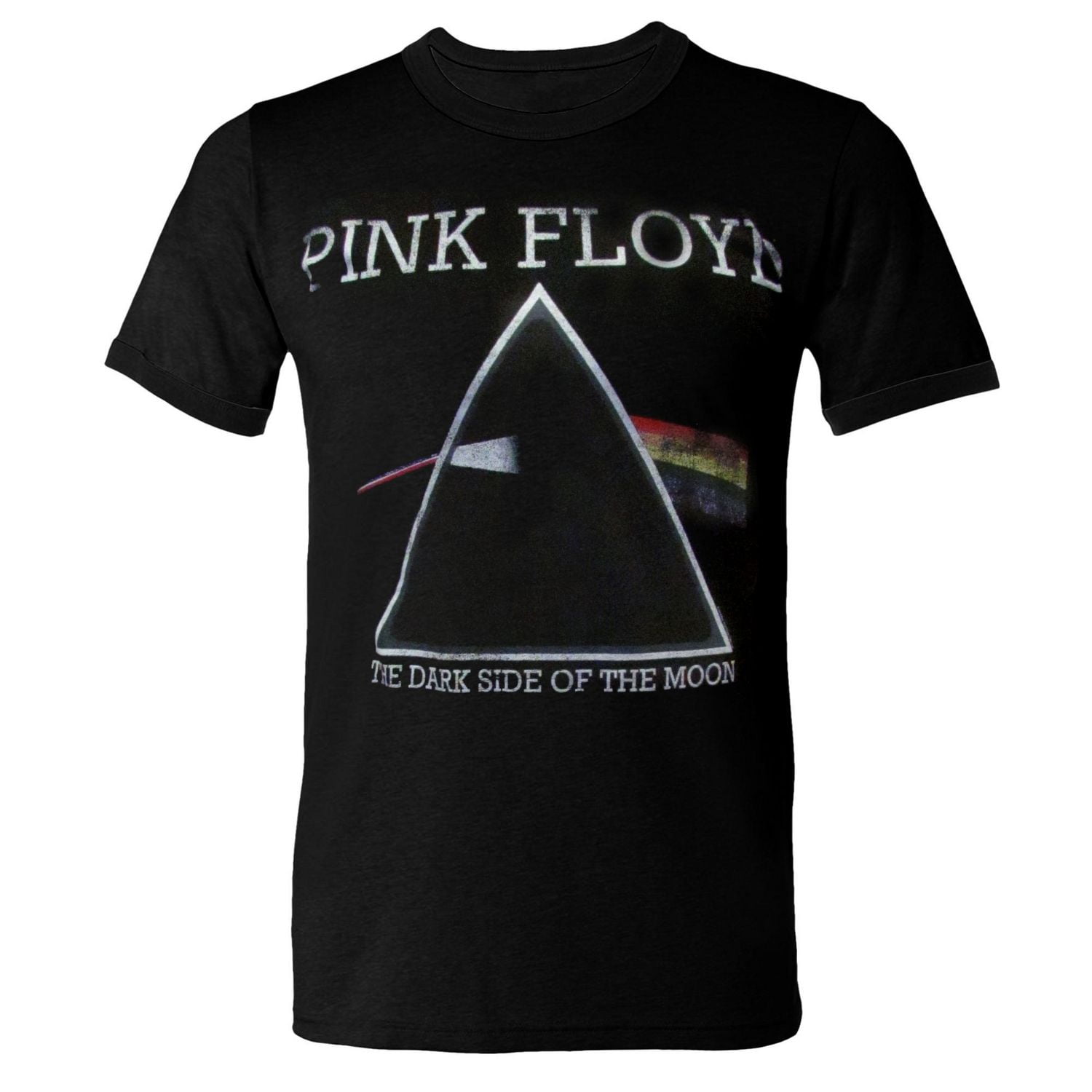 Licensed Tees Mens Short Sleeve Pink Floyd Dark sIde of the Moon T ...