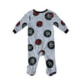 thumbnail image 2 of Toronto Raptors blanket sleeper for babies, 2 of 2