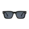 thumbnail image 2 of George Men's Black Square Sunglasses, 2 of 5