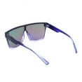 thumbnail image 4 of TropicCal Blue and Pink Shield Sunglasses, 4 of 5