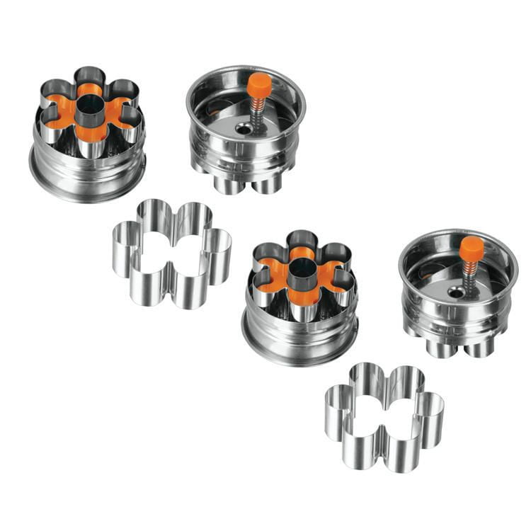 Counseltron Ejector Flower Shaped Cookie Cutters Walmart Canada