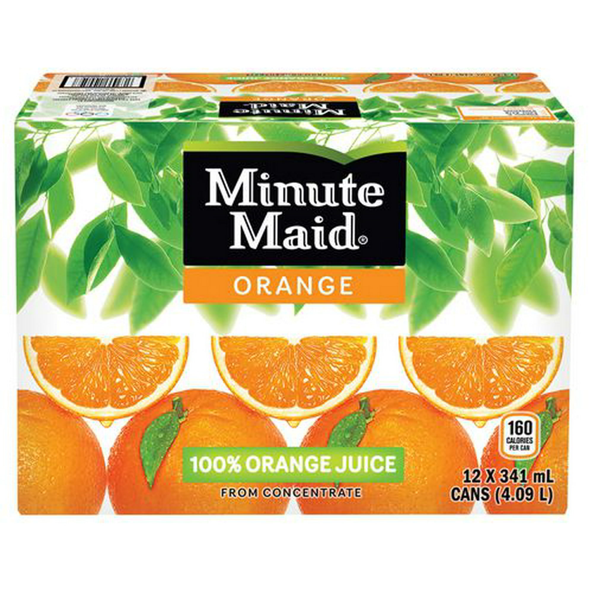 Minute Maid Orange 335ml Cans - 155248 - 12bt/cs