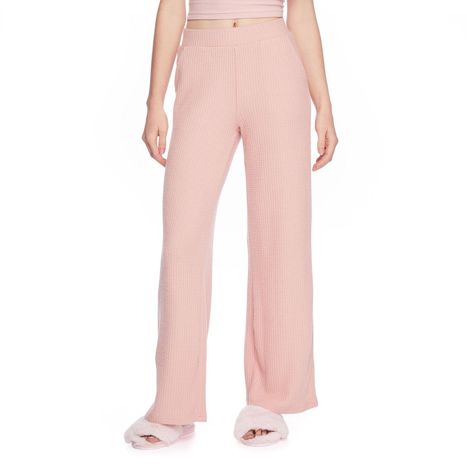 No Boundaries Women's Waffle Knit Pant