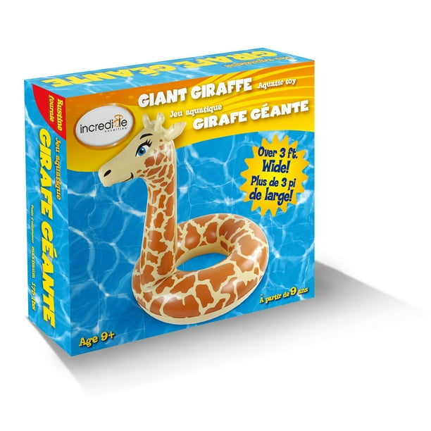 Incredible Novelties Flotteur De Piscine Girafe Géante