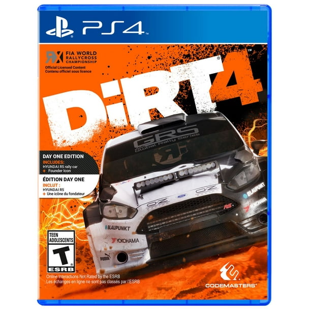 Jeu vidéo Dirt 4 (édition Day One) pour PS4