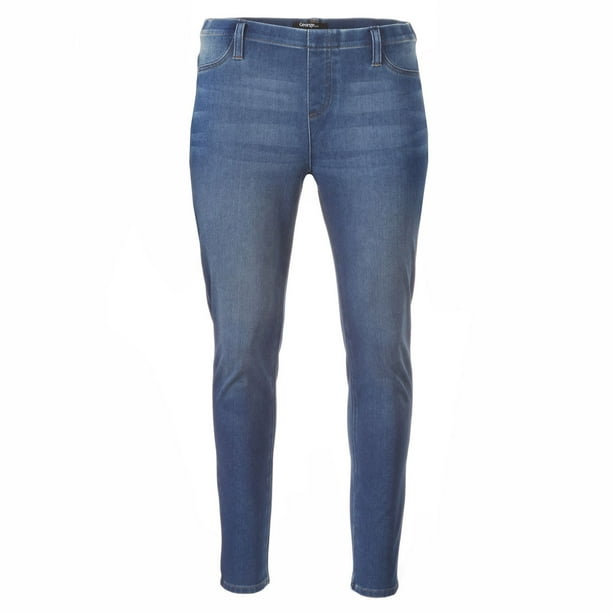 Collant-jeans George Plus pour femmes en denim